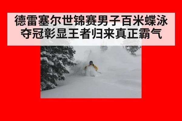 德雷塞尔世锦赛男子百米蝶泳夺冠彰显王者归来真正霸气
